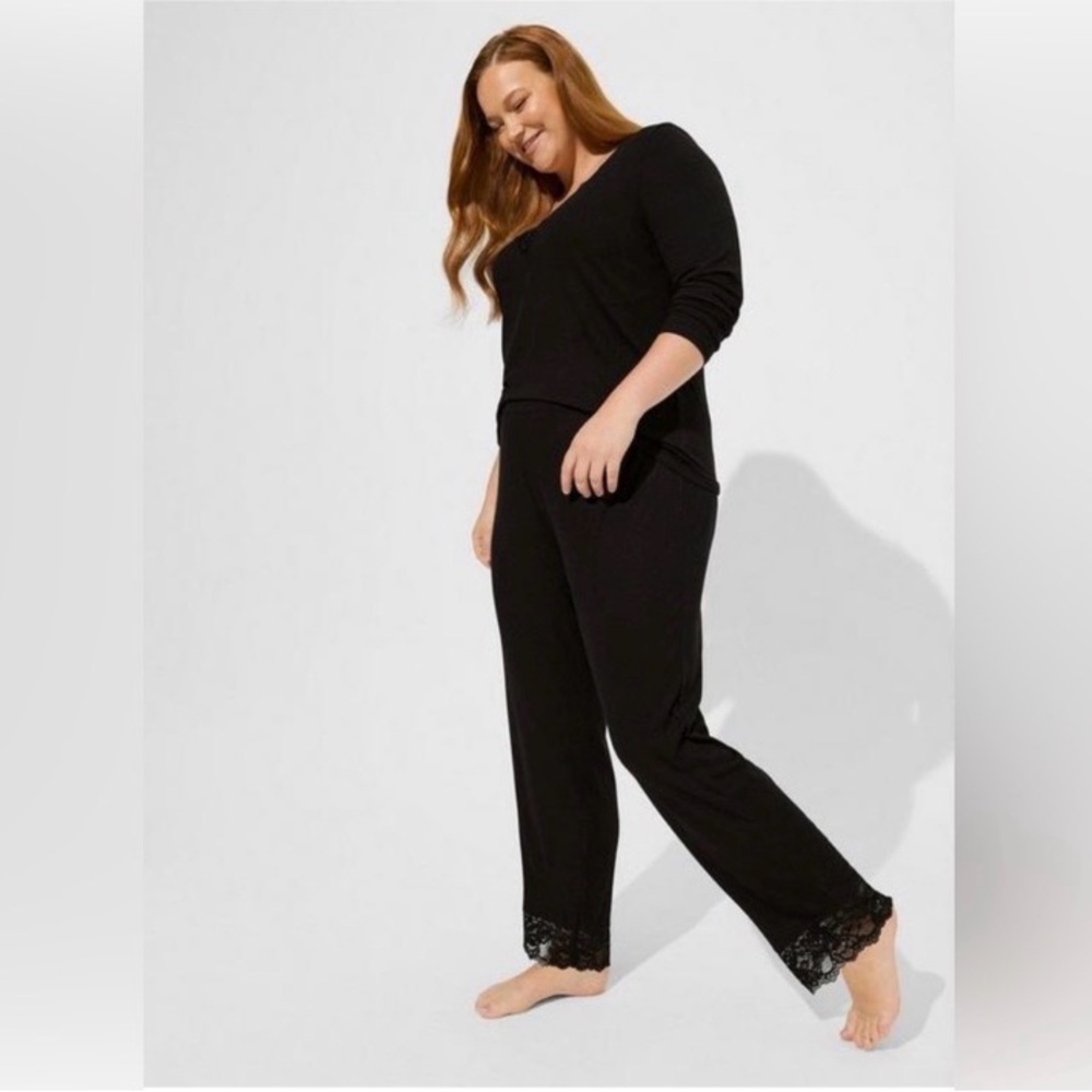 Torrid Super Soft Light Rib Knit Sleep Set - Size 5X